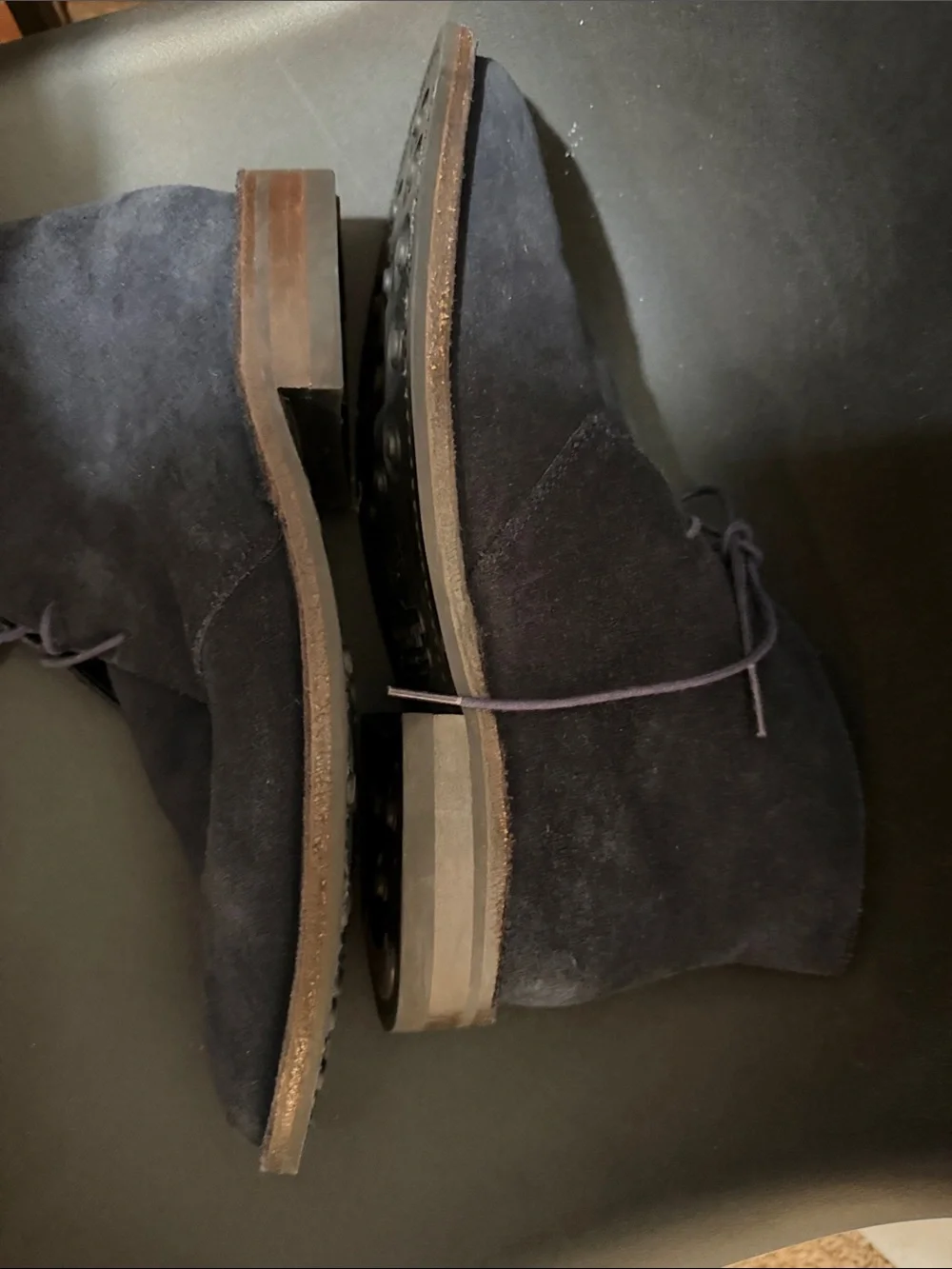 Thursday Boot Company midnight suede blue scout boots Size 9